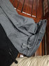 季骆森运动裤男春秋季宽松棉质束脚收口小脚加绒加厚大码健身休闲长裤子 纯深灰色拉链款【春秋常规款】 2XL 实拍图