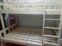 北欧公爵全实木高低松木上下床双层实木上下铺成人木床小孩高低分体床 星月分体+床垫+抽+书 宽度上1米下1.2米 实拍图