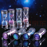 森卡龙 沙漏计时器一小时创意星空摆件儿童防摔3/5/30分钟刷牙时间管理 星空紫【电镀双层防摔款】 30分钟 实拍图
