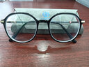依目奇 防蓝光眼镜小红书网红款可配有度数近视眼镜超轻多边形眼镜框 时尚黑 防蓝光1.56非球面镜片0-400度 度数留言 实拍图