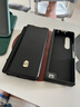 锦灏 三星Z Fold3折叠屏手机套真皮w22全包防摔Fold6带SPen笔保护壳fold4时尚商务高档Fold5带笔槽牛皮 三星Z Fold3/W22通用【皮套+SPen笔】 实拍图