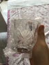 RCR意大利进口高身水晶玻璃水杯家用绿茶龙井茶杯办公室果汁杯泡茶杯 【旋律】360ml水晶玻璃杯 2只 实拍图