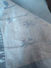 雅鹿提花凉席冰丝席单人夏季席子冰凉席空调席宿舍裸睡床单夏天三件套 牡丹盛世-蓝MX【冰丝提花】 1.8x2.0m凉席三件套 实拍图