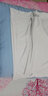 水晶豆男士宽肩背心纯棉坎肩打底汗衫修身型无袖V领t恤运动紧身全棉夏季 圆领白色+白色 M 实拍图
