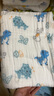 洁丽雅婴儿浴巾纯棉超柔吸水洗澡纱布幼儿童宝宝新生婴儿用品 【加厚】9层110*108cm 恐龙世界 实拍图