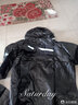 尚野优品 成人雨衣雨裤套装男女分体式户外骑行全身防护防暴雨单人雨衣带面罩电动摩托车电瓶车雨披 加厚款黑色XXL码【身高175-185】 实拍图