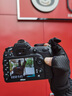 马田专业摄影手套单反微单相机触屏加厚保暖男女冬加绒防寒防风露指半指耐磨骑行运动户外开车防滑手套 四代中码 实拍图