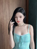 abyb charming四重奏串珠项链女可叠戴颈链孔雀石情人节送女友老婆生日礼物 四重奏 项链 （孔雀绿） 实拍图