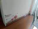 乐福然客厅卧室墙角地脚线踢脚线墙贴纸楼梯创意可移除防水贴画墙花小草  幸福栅栏 大 实拍图