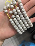 沐玛 文玩星月菩提手串男女手链项链108颗手把件海南原籽正月顺白高密素珠藏式阴皮老陈籽佛珠念珠礼物 海南琼珠料A++8×6桶珠 实拍图