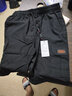 啄木鸟短裤男夏装新款外穿工装潮流直筒中裤青年宽松休闲男士凉感五分裤 D19黑色（一件装） L 实拍图