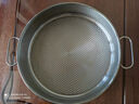 欧乐多不锈钢凉皮锣锣不粘做凉皮工具家用蒸肠粉盘蒸糕盘烤盘双耳圆形盘 双耳锤点多用蒸糕盘24cm 实拍图