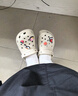 crocs卡骆驰厚底云朵洞洞鞋时尚百搭户外沙滩鞋女鞋|206750 黑色-001(含智必星) 39 (250mm) 实拍图