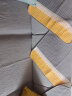 百熙尼 北欧简约沙发垫四季通用纯棉布艺时尚防滑坐垫现代客厅沙发垫子 彩拼灰黄（新疆棉） 70*150cm 实拍图