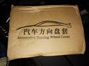 奥迈尔 适用于东风标致4008方向盘套真皮手缝5008/508L/308/408/307头层牛皮 黑红牛皮款 标致4008专用 实拍图