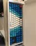 阿米洛（Varmilo） 山巅系列 静电容键盘 办公键盘 游戏键盘 键盘机械 山巅MA87键R2 静电容V2樱花粉轴 实拍图