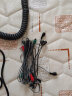 Orange橘子电吉他线降噪连接线演出电箱贝斯单块喇叭音频线 扁平头 效果器连接线15cm*3 实拍图