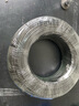 鲁诚讯2*2*0.5双绞线户外四芯网线4芯线信号线电话线宽带线纯铜双护套网络线延长线监控纯铜300米 实拍图