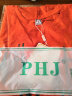 PHJ 短袖t恤女宽松夏季新款韩版显瘦体恤打底衫女士印花圆领上衣 桔色 M（105-120斤) 实拍图