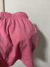 特步（XTEP）运动休闲短裤女时尚活力运动针织短裤877228600046 山林红 L  晒单实拍图