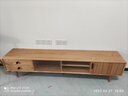 原始原素 实木电视柜 北欧简约现代客厅家具小户型橡木地柜 2.0米 H7081 实拍图