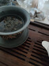 福容茶漏过滤网茶滤304不锈钢过滤器茶叶滤网泡茶茶具配件茶隔滤茶器 绿色玻璃茶漏套+圆韵公杯 实拍图