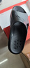 李宁（LI-NING）游泳拖鞋男女水上运动拖鞋厚底增高一字凉拖沙滩拖鞋情侣休闲轻便 软弹轻1.0 黑【建议拍小一码】 43-44 (275mm) 【建议43-44码】 实拍图