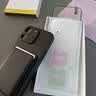 鱼非渔新款卡包苹果17ProMax手机壳iPhone16皮革卡套12保护防摔全包14皮质11插卡零钱包素皮15pro男女款X 碳黑【不掉色/优质皮质】送防磁贴 15 ProMax 实拍图