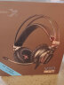 西伯利亚（XIBERIA）V10 电竞游戏耳机头戴式 电脑耳麦吃鸡耳机 7.1声道重低音7彩发光 灰色 实拍图
