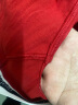 Calvin Klein内衣男士三条装循环提花腰边舒适纯色棉质贴身三角内裤U2661 I03-月光白/夕阳红/海涛蓝 XL 实拍图