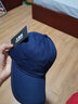 玉柳缘 棒球帽子男士韩版百搭太阳帽夏秋季软顶鸭舌帽潮牌户外休闲遮阳帽春冬季保暖帽凉帽 深蓝色 可调节大小 实拍图