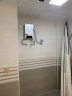 神田 (SETEN)即热式电热水器 壁挂式超薄家用 速热智能恒温快热式热水器 安全省电洗澡淋浴器D7 钢化玻璃时尚银D7 8.8KW（需6平方毫米铜芯专线） 实拍图
