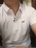 PGM 夏季高尔夫服装男士速干短袖衣服golf男装翻领POLO杉 YF441-白色【X20213#珠地】 M 实拍图