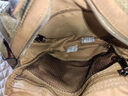 新潮代单肩包男帆布大容量斜挎包男士多功能邮差包运动潮流学生书包 咖啡色大号【可放A4书本】 实拍图