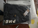 阿尼三冰丝七分裤男夏季新款青少年韩版潮流裤子男士薄款运动休闲裤短裤 03款   黑色 L 实拍图