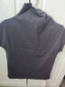 谷卓诗半高领纯色修身棉质洋气百搭女士上衣短袖T恤小衫女2025夏装新款 灰色 M 实拍图