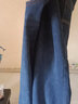 狮子聪加绒牛仔裤男弹力直筒青年宽松加厚带绒男裤子高腰男士秋冬款 弹力深蓝009款加绒 31(腰围2尺4) 实拍图
