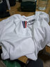 迪贝狼短袖T恤男半袖体恤夏季上衣韩版男装衣服小衫T恤上衣男短袖打底衫 白色  XL 建议 140/155斤 实拍图