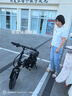 永久折叠电动车新国标代驾电动自行车超长续航成人小型电瓶单车锂电池 旗舰版-6重减震/全国联保/25A纯电100公里/进口LG电芯 实拍图