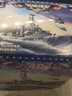 JEU1/1000拼装军舰战舰军事模型套装 仿真船舰军舰战舰航空母舰拼插 军舰八只装A款 实拍图
