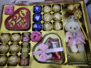 德芙  DOVE巧克力礼盒装糖果零食护士母亲节520情人节礼物送女朋友生日礼物 77格紫色鹊桥立体爱心 礼盒装 400g 实拍图