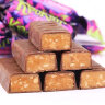 KDV俄罗斯原装进口紫皮糖巧克力味夹心糖休闲零食年货节糖果喜糖500g 实拍图