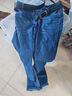 皮尔卡丹（pierre cardin）牛仔裤男夏季薄款直筒时尚商务宽松休闲男士长裤中蓝色31码 实拍图