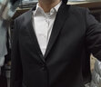 HAIPAIHAOYU长袖衬衫男士商务正装免烫白色衬衣职业装纯色微弹力男装商务休闲 3001白色 40 (175) 120-140斤 实拍图