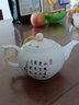 盛天下 景德镇陶瓷青花瓷小茶壶釉中彩过滤泡茶单壶小号功夫茶具手抓壶 峻秀山川-320ML 实拍图