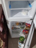 海尔冰箱双门两门迷你小冰箱家用小型节能电冰箱宿舍出租房办公室118TMPA 晒单实拍图