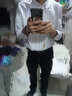 罗蒙（ROMON）休闲裤男春夏季新款时尚百搭商务休闲男士修身直筒长裤子男裤 【黑色+黑色】 33 (建议2尺6腰围) 实拍图