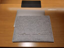 绯狐 笔记本电脑内胆包12.5英寸 试配苹果Macbook12英寸/Macbook Air11.6英寸/部分小米/华为机型 浅灰色 实拍图