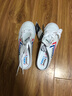 大孚飞跃经典款帆布鞋女鞋无后跟懒人半拖夏季新品透气布鞋男女款飞跃拖鞋 白红蓝DF/1-506 38 实拍图
