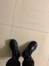 回力官方 马丁靴男鞋高帮靴子男秋冬情侣英伦风休闲皮靴女工装靴男 黑色男款（加绒款） 41 实拍图